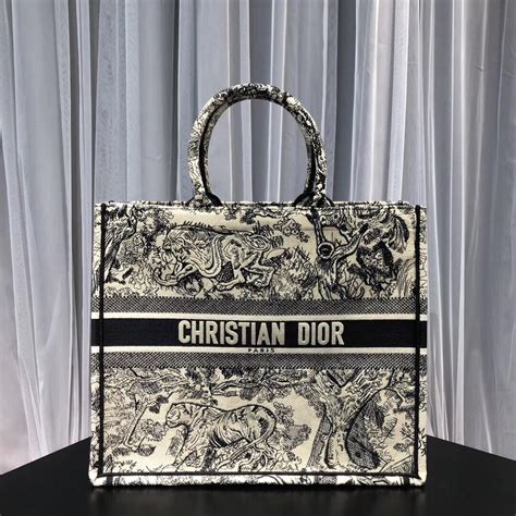 fake christian dior embroidered book tote|inside dior book tote.